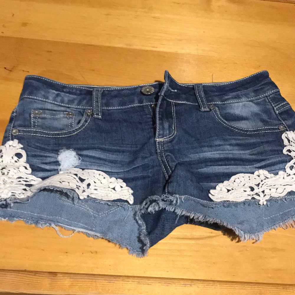 Lace shorts
